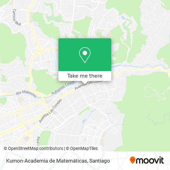 Kumon-Academia de Matemáticas map