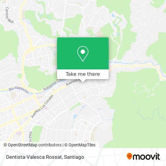 Dentista-Valesca Rossat map