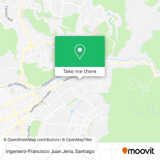 Ingeniero-Francisco Juan Jeria map