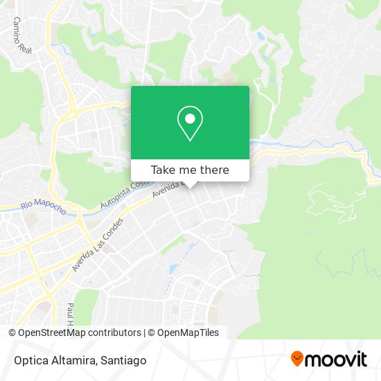 Optica Altamira map