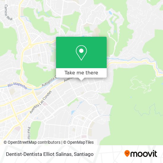 Mapa de Dentist-Dentista Elliot Salinas