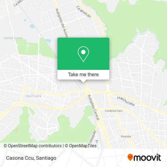 Casona Ccu map