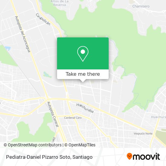 Mapa de Pediatra-Daniel Pizarro Soto