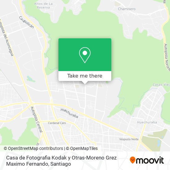 Mapa de Casa de Fotografia Kodak y Otras-Moreno Grez Maximo Fernando