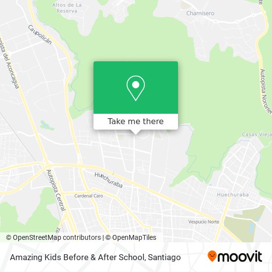 Amazing Kids Before & After School map