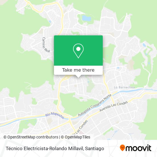 Técnico Electricista-Rolando Millavil map