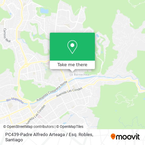 PC439-Padre Alfredo Arteaga / Esq. Robles map