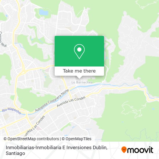 Inmobiliarias-Inmobiliaria E Inversiones Dublin map
