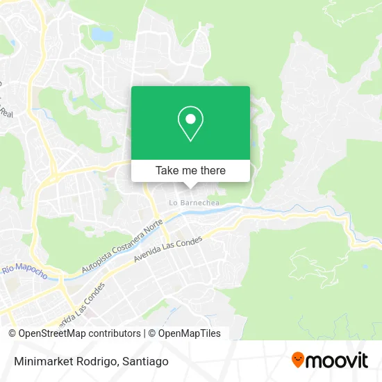 Minimarket Rodrigo map