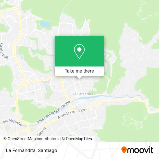 Mapa de La Fernandita