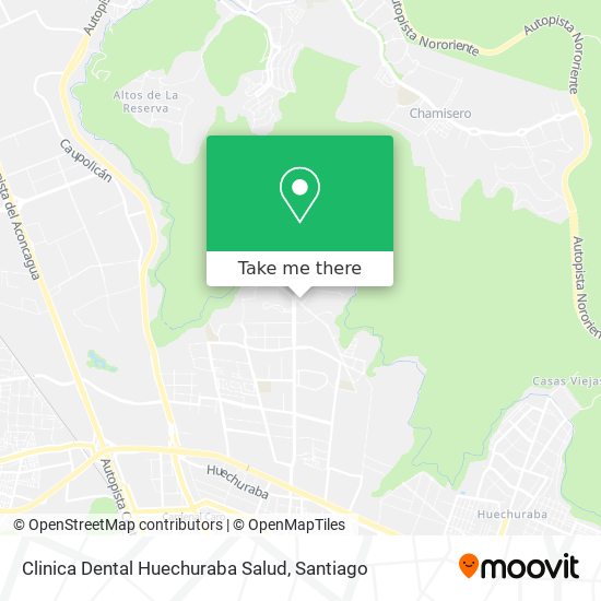 Clinica Dental Huechuraba Salud map