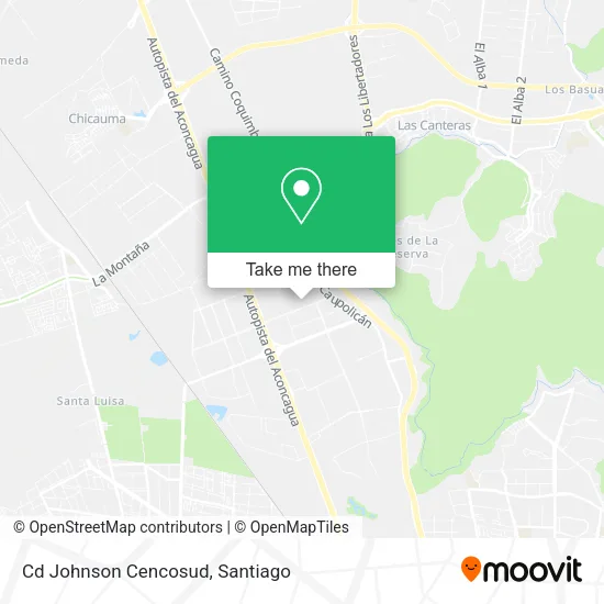 Cd Johnson Cencosud map