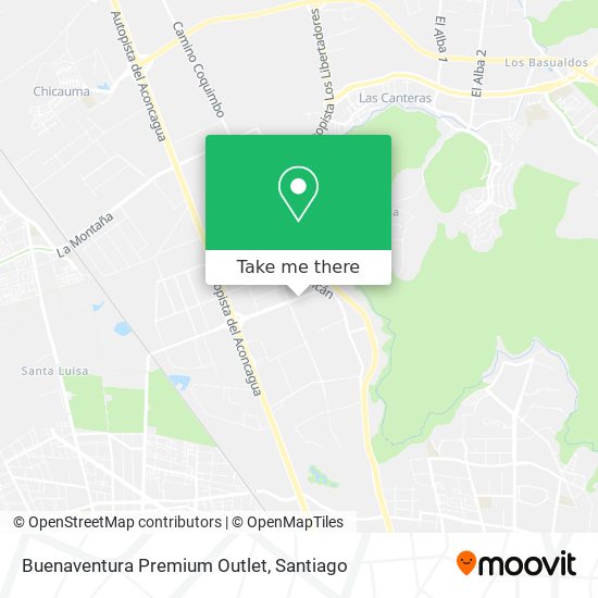 Buenaventura Premium Outlet map