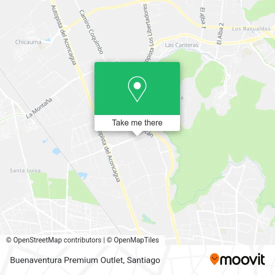 Buenaventura Premium Outlet map