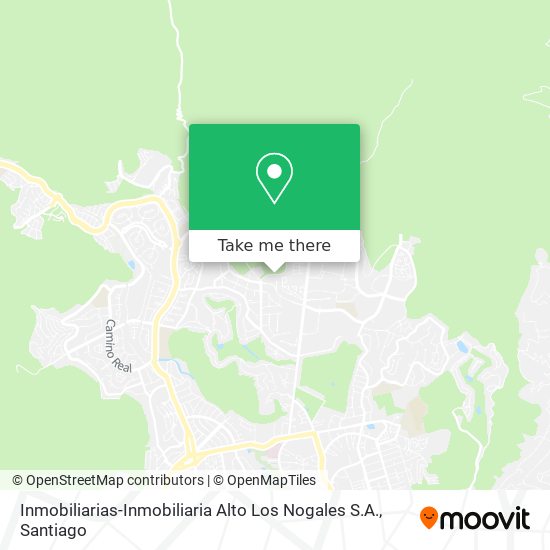 Inmobiliarias-Inmobiliaria Alto Los Nogales S.A. map