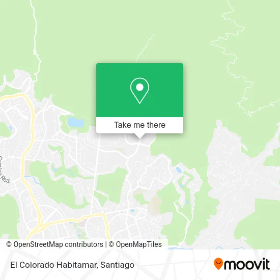 El Colorado Habitamar map