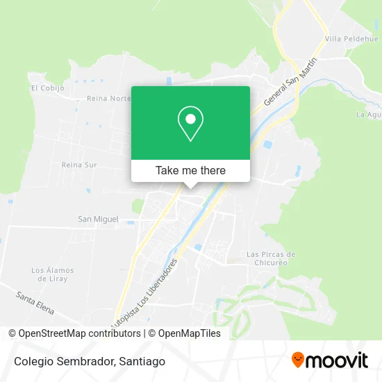 Colegio Sembrador map