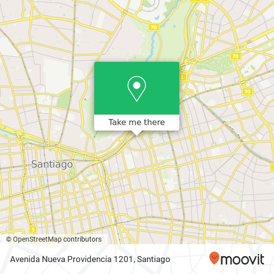 Avenida Nueva Providencia 1201 map