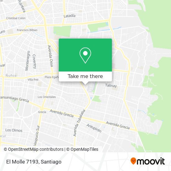 El Molle 7193 map