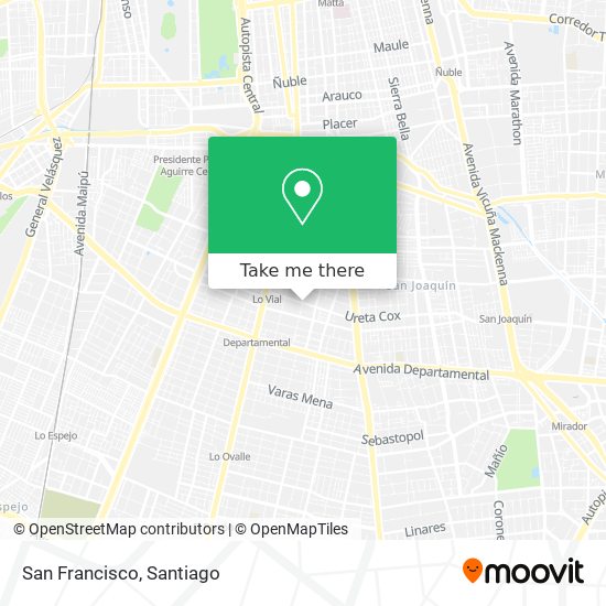 Mapa de San Francisco