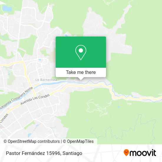 Pastor Fernández 15996 map