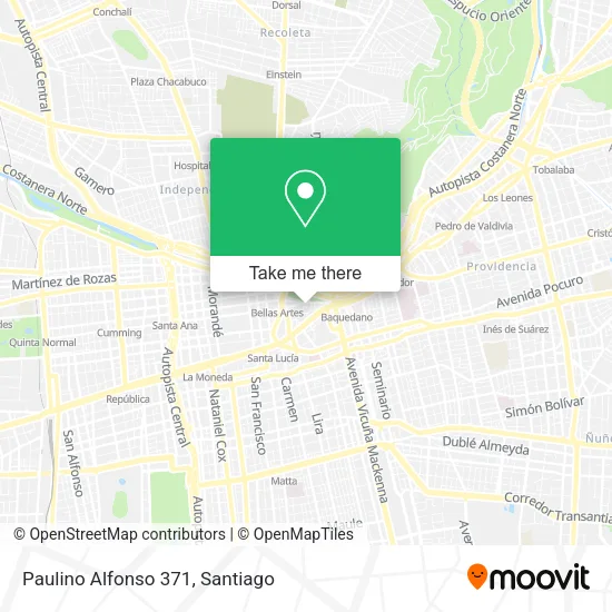 Paulino Alfonso 371 map