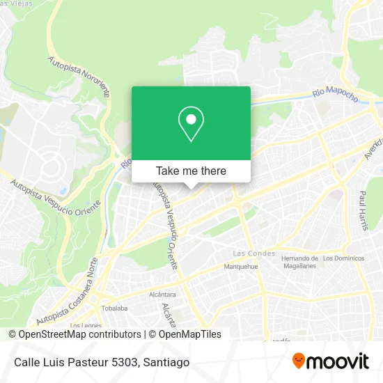 Mapa de Calle Luis Pasteur 5303