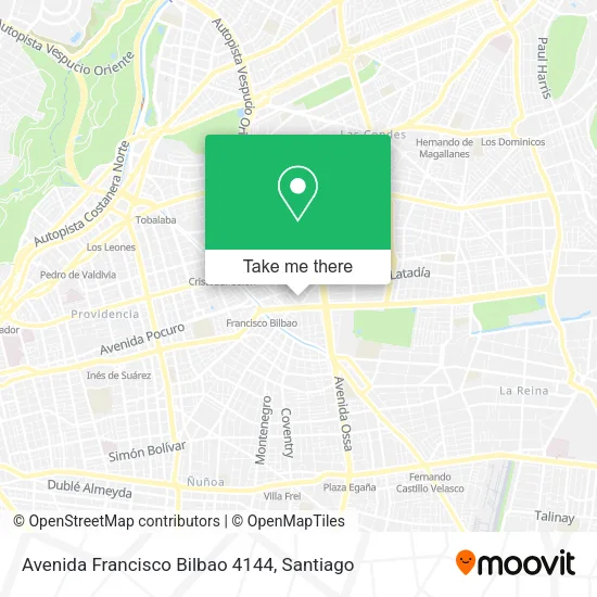 Avenida Francisco Bilbao 4144 map