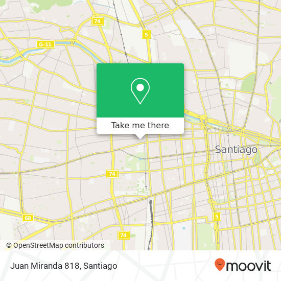 Juan Miranda 818 map