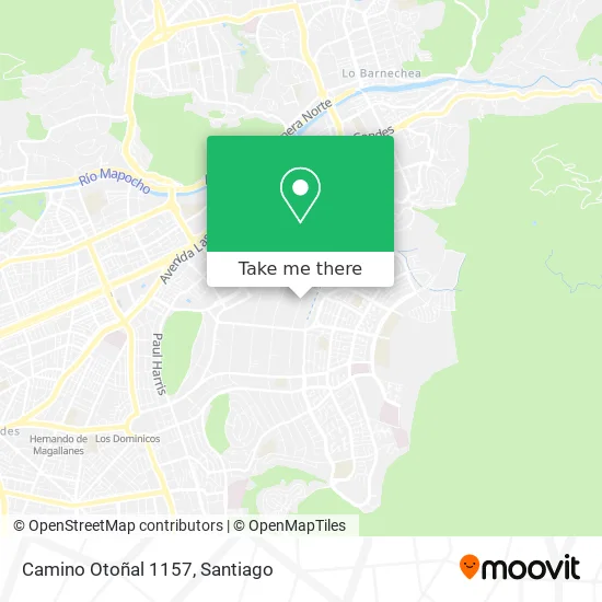 Mapa de Camino Otoñal 1157