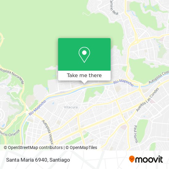 Santa María 6940 map