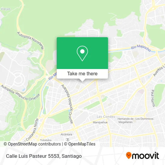 Mapa de Calle Luis Pasteur 5553