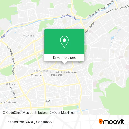 Chesterton 7430 map