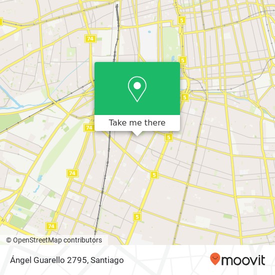 Ángel Guarello 2795 map