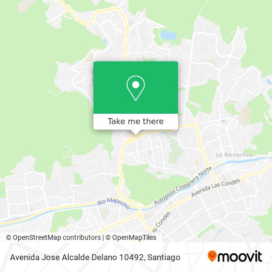 Avenida Jose Alcalde Delano 10492 map