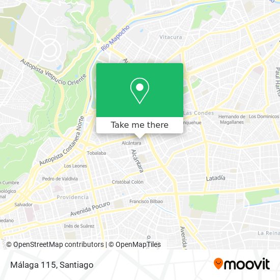 Málaga 115 map