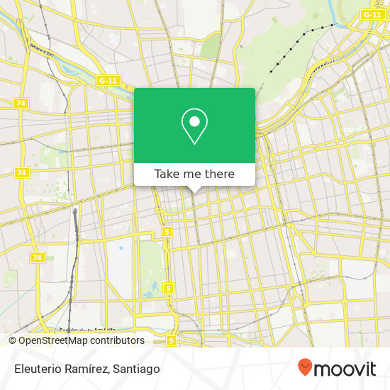 Eleuterio Ramírez map