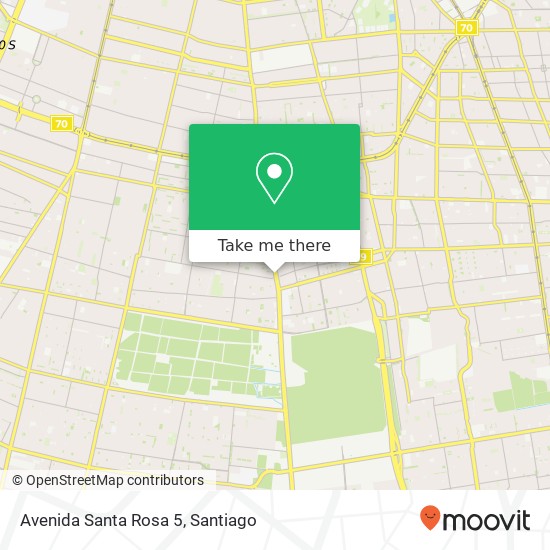 Avenida Santa Rosa 5 map