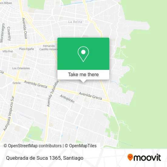 Quebrada de Suca 1365 map