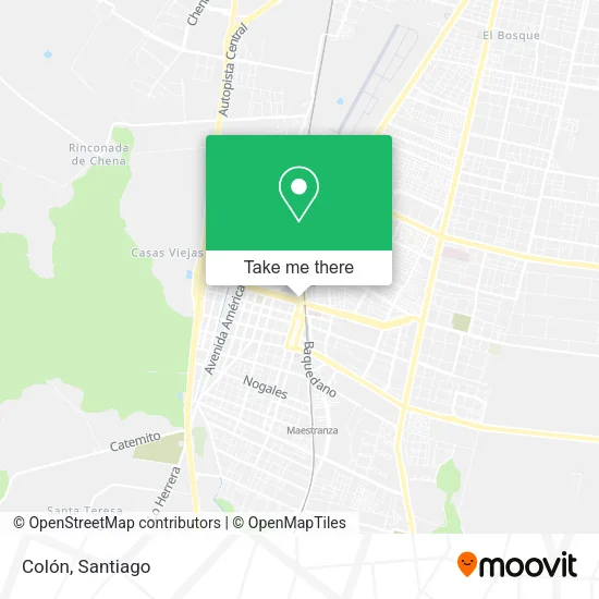 Colón map