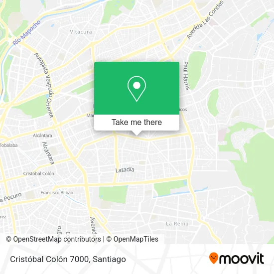 Cristóbal Colón 7000 map