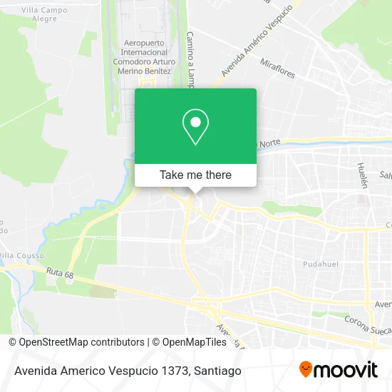 Avenida Americo Vespucio 1373 map