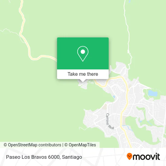 Paseo Los Bravos 6000 map