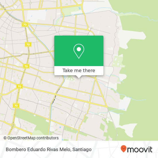 Bombero Eduardo Rivas Melo map