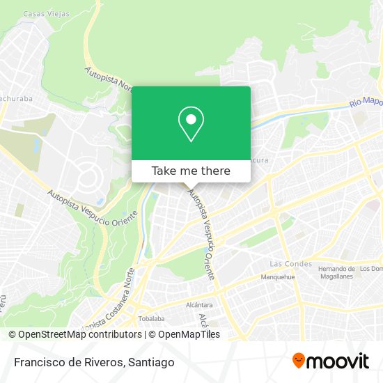 Mapa de Francisco de Riveros