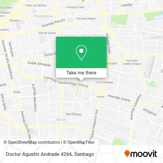Doctor Agustín Andrade 4266 map
