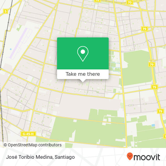 José Toribio Medina map