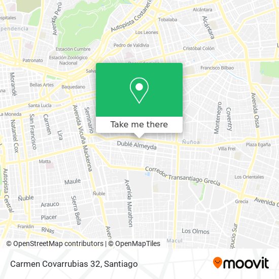 Carmen Covarrubias 32 map