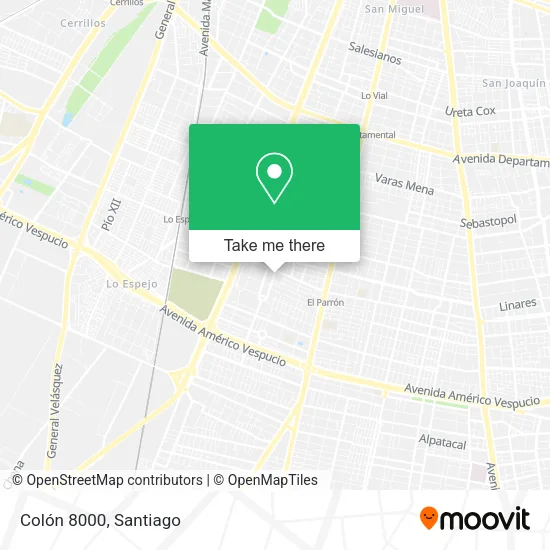 Mapa de Colón 8000
