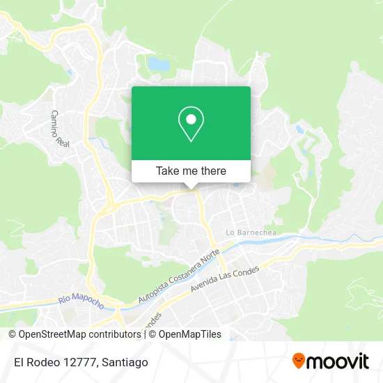 El Rodeo 12777 map